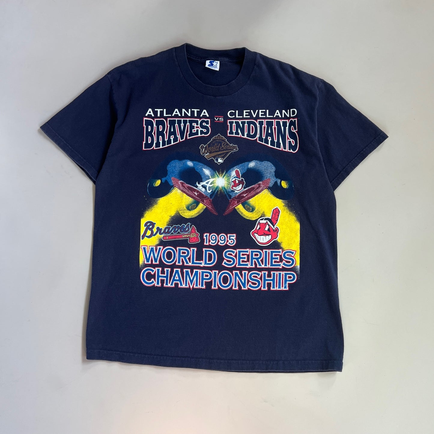 Large 1995 Atlanta Braves World Series T-shirt