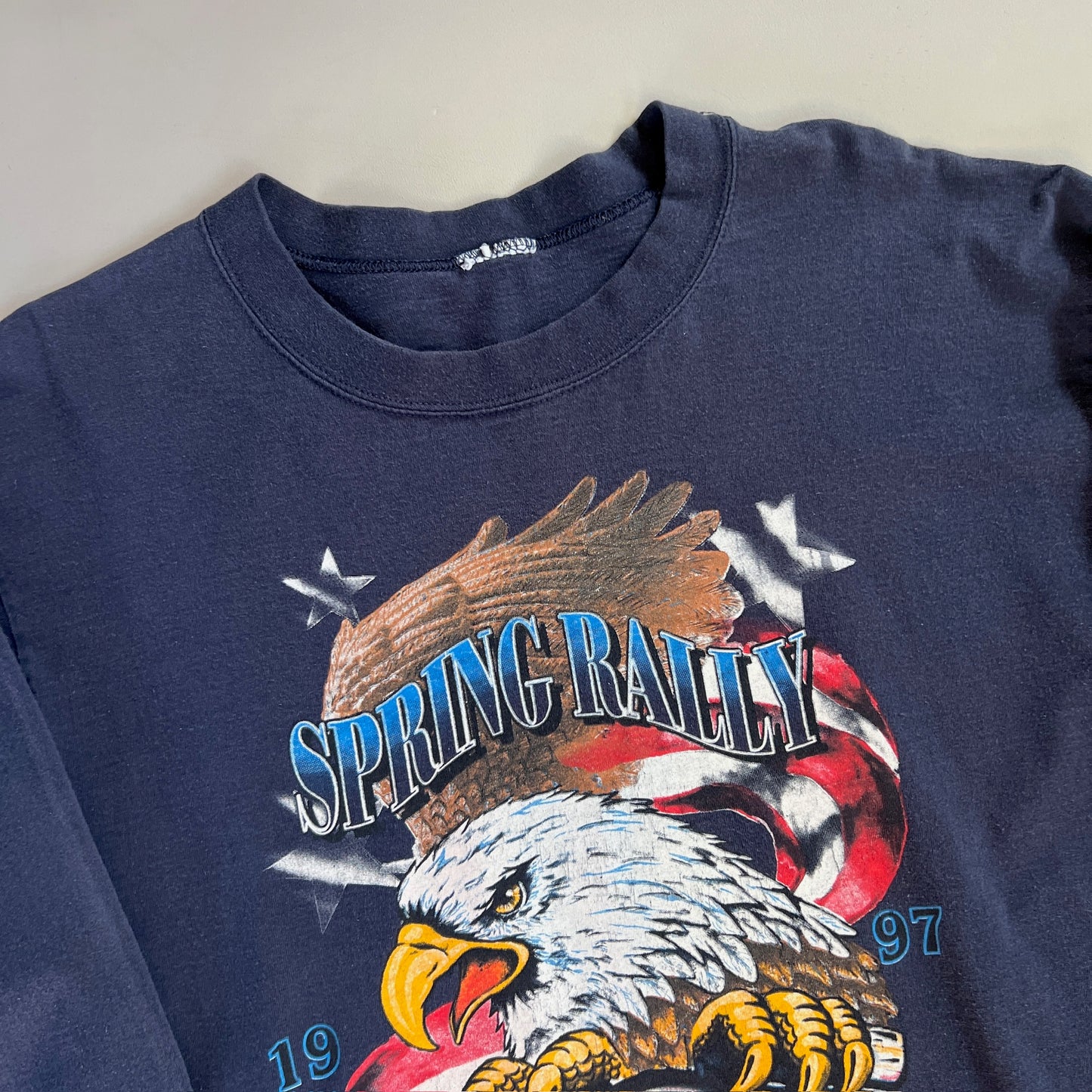 Large 1997 Myrtle Beach Biker Rally T-shirt