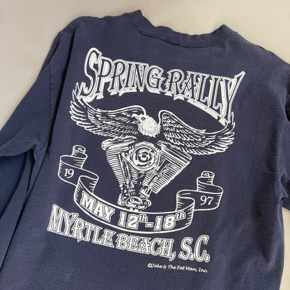 Large 1997 Myrtle Beach Biker Rally T-shirt