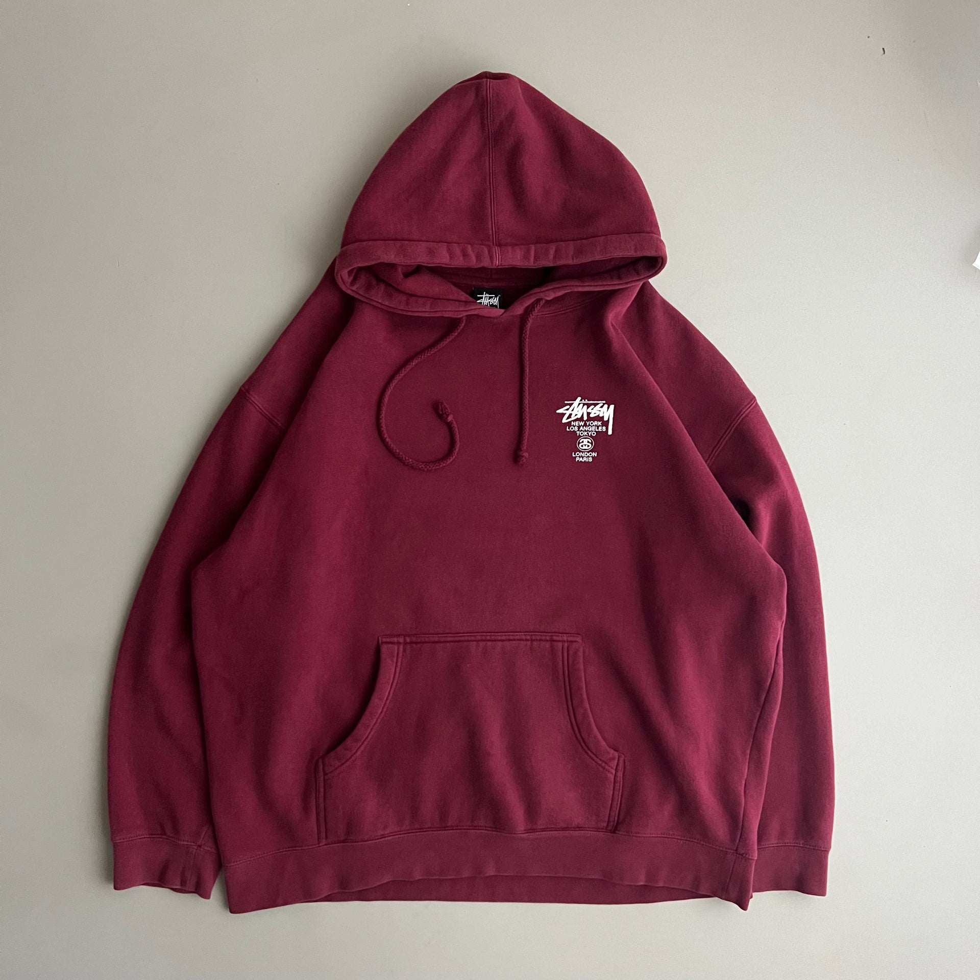 XL Stussy World Tour Sweatshirt – Nothing New