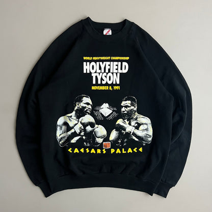 XL 1991 Holyfield Tyson Caesars Palace Sweatshirt